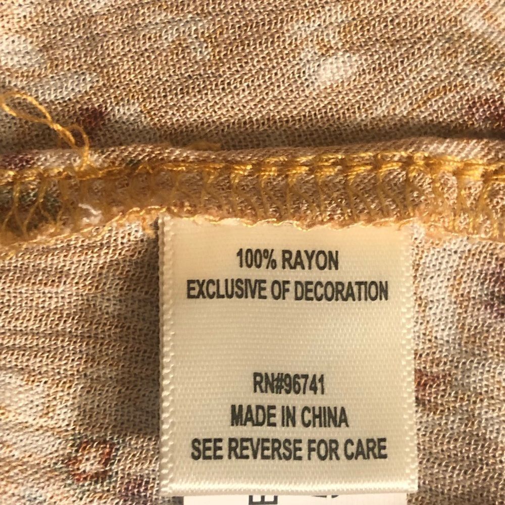 Cloth & Portrait Patchwork Bohemian Style Blouse.… - image 7